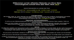 Desktop Screenshot of oliverstein.de